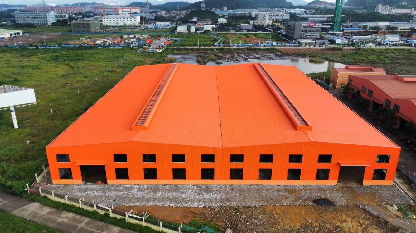 Long-Lasting Environmentally Friendly Industrial-Style for Office Use Steel Structure Workshop and Warehouse for Sale